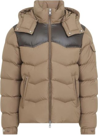 Moncler Ravelis Jacket - Heren - Winterjassen - Beige - 2XL - Polyester - Jassen