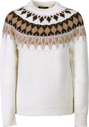 Moorer Maglione girocollo - Toni neutri