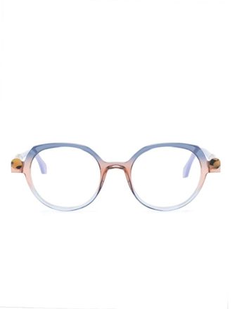 Face à Face Occhiali Kyoto 1 tondi - Blu