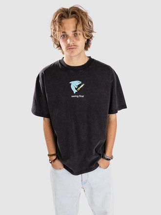 A.Lab Swing First Boxy Camiseta negro