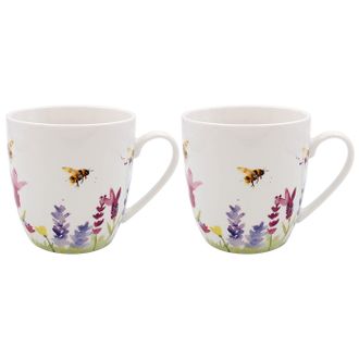 McIntosh Van Gogh - Juego De 4 Tazas De Porcelana Fina