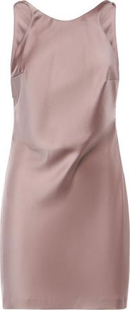 Andamane Carmen Satin Mini Dress