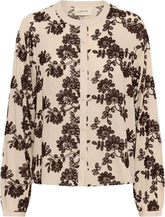Cream CRRuby Blouse - Dames - Blouses - Beige - M - Denim - Overhemden