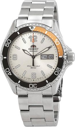 Orient Mako-3 Automatic Ivory Dial Mens Watch RA-AA0821S
