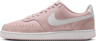 Nike Womens Court Vision Low Suede Shoes in Purple | IQ9757-002