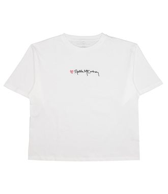 Stella McCartney Stella McCartney Kinder T-Shirts und Polos Wei&szlig;