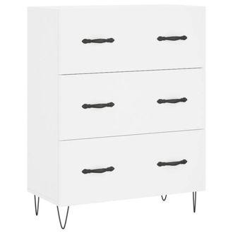 Berkfield Home Sideboard White 69.5x34x90 cm Engineered Wood