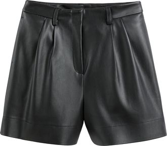 La Redoute Collections Short met plooien in simili