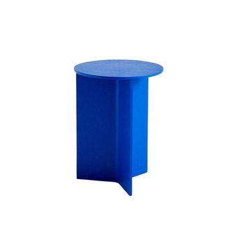 HAY Ronde Houten Tafel in Blauw - unisex - Tafels - Blauw - ONE Size - Home