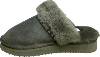 Rohde Schoenen, Dames, Groen, 38 EU, Wol, Genova Clog