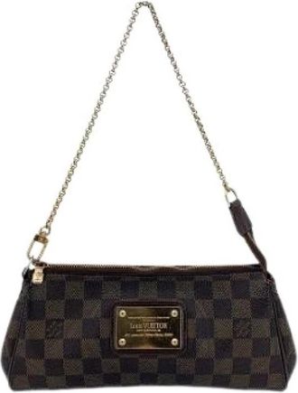 Louis Vuitton Pre-owned Eva Pochette - Dames - Vintage Schoudertas - Bruin - ONE Size - Vintage