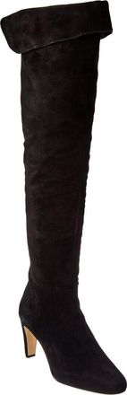 L'agence Charlotte Suede Over-The-Knee Boot