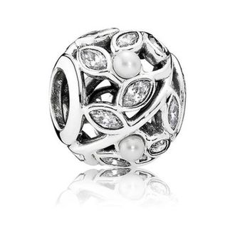 Pandora Leuchtende Bl&auml;tter - Dames - Accessoires - Grijs - Maat: ONE Size