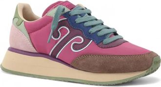 Wushu Ruyi Master Running Suede Sneaker - Dames - Sneakers - Roze - 36 EU - Leer - Schoenen