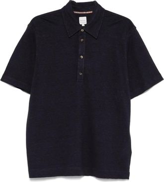 Paul Smith Polo in lino - Blu