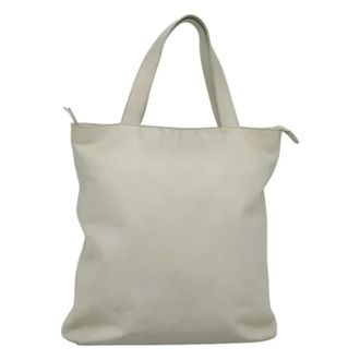 Chanel Pre-owned Cuero bolsos-chanel - Pre-owned - Mujer - Blanco - ONE SIZE