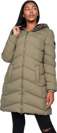 Crosshatch Dames/Dames Mirander Jacket (Olijf)