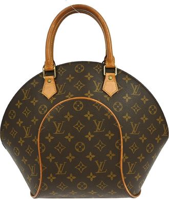 Louis Vuitton Ellipse Bag Monogram Canvas Brown Canvas Handbag (Pre-Owned)