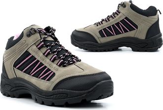 Generic Ladies Lace Up Fastening Boots Size 5 Block Heel Boot Size 4 Trekking Boots Ladies Lace Up Shoe Womens Ankle Boot Block Heels Walking Sizes 3-9 Grey 7