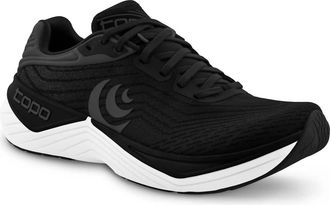 Topo Athletic Womens Ultrafly 5 Running Shoes In Black/white
