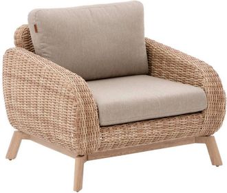 Hesperide Hesperide - Sill&oacute;n De Jard&iacute;n Manissa Beige De Aluminio Y Poli&eacute;ster - Hesp&eacute;ride