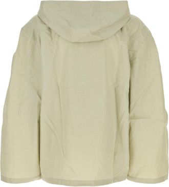Jacquemus Mens La Blouse Marino Jacket Green Cotton