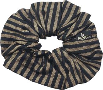 Fendi Pre-owned Canvas hair-accessories - Dames - Vintage Accessoires - Zwart - ONE Size - Vintage