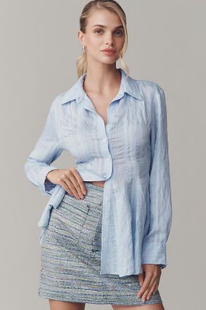 Maeve Waisted Buttondown Tunic