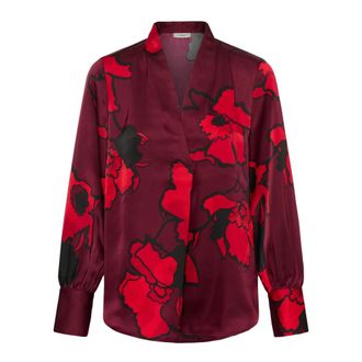 Inwear Dawniw Scollo a V - - Blouses & Shirts - Donna - Rosso - XL