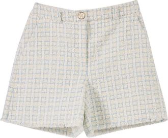 Karl Lagerfeld Boucl&eacute; Shorts - Dames - Bermuda - Veelkleurig - M - Wol - Korte Broeken