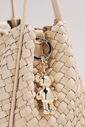 Tous Metal Teddy Bear Bag Charm