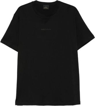 Paul & Shark T-shirt Stampata in Cotone Leggero - - Tops - Uomo - Nero - 2XL
