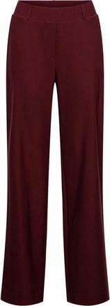 &Co Woman Patrice Heavy Travel - Dames - Wijde Broeken - Rood - L - Broeken