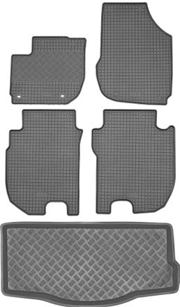 OEM Juego De Alfombrillas De Goma Para Coche Y Alfombrilla Para Maletero Para Honda Jazz Crosstar Hatchback A Partir De 2020