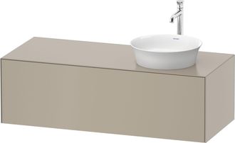 Duravit Tulip Blanco, Mueble De Pared, Ancho 1300 X Fondo 550mm, - Duravit