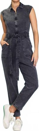 Skies Are Blue Clothing Cap Sleeve Jumpsuit - Plus In Black