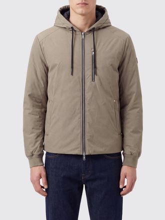 Moose Knuckles Bomber imbottito Northdale in nylon idrorepellente con cappuccio