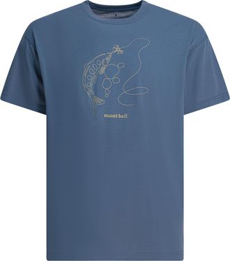 Montbell T-Shirts Blu-Uomo