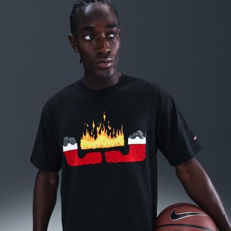 Nike Mens LeBron Stocking Stuffer Basketball T-Shirt in Black | IH8550-045