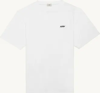 Autry T-SHIRT IN COTONE CON LOGO RICAMATO UOMO
