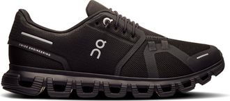 On RUNNING Womens Cloud 6 Sneaker, Black Black, 5.5 UK