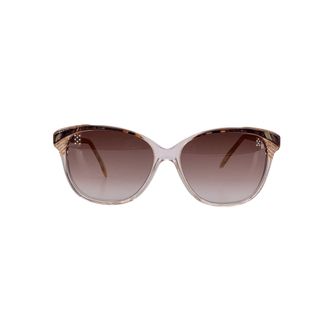 Saint Laurent Pre-owned Womens Vintage Plastic Sunglasses - Brown - One Size
