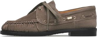 Loriblu Su&egrave;de Loafers - Dames - Bootschoenen - Bruin - 37 EU - Su&egrave;de - Schoenen