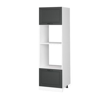 Vicco Armario Para Microondas R-line, Antracita Casa De Campo, 60 Cm