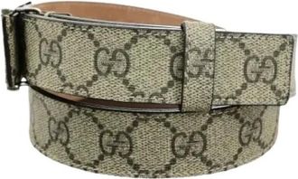 Gucci Pre-owned Belts, female, Beige, Size: ONE SIZE Pre-owned Belt