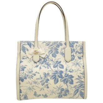 Gucci Bolso Tote Pre-owned - Pre-owned - Mujer - Azul - ONE SIZE