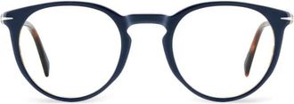 Eyewear by David Beckham DB 1139 S9W Optisch Montuur - unisex - Brillen - Blauw - 47 MM - Accessoires