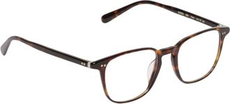 Oliver Peoples Accessoires, Heren, Bruin, ONE Size, Klassiek Bruin Brillenmontuur
