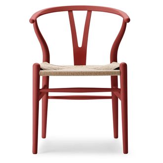 Carl Hansen & S&oslash;n CH24 Soft Wishbone Chair Ilse Crawford, Buche soft falu / Naturgeflecht