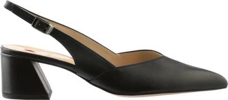 H&ouml;gl Laura Slingback Pumps - Dames - Pumps - Zwart - 40 EU - Leer - Schoenen